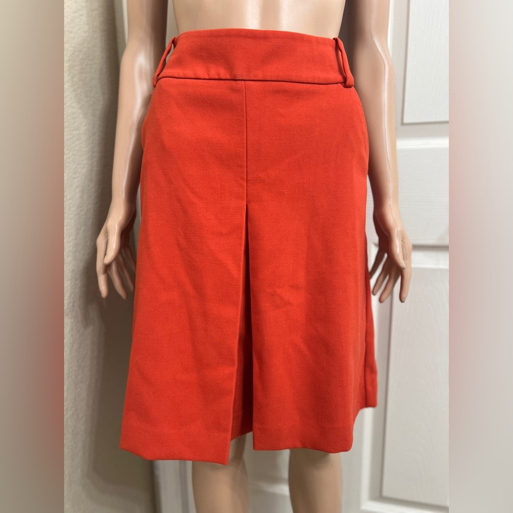 Ann Taylor Fiery Red Skirt